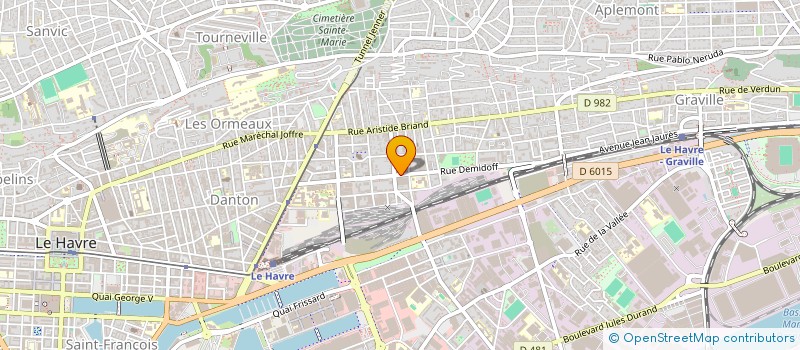 localisation de l'entreprise MONSIEUR FRANCOIS RENAUD à LE HAVRE