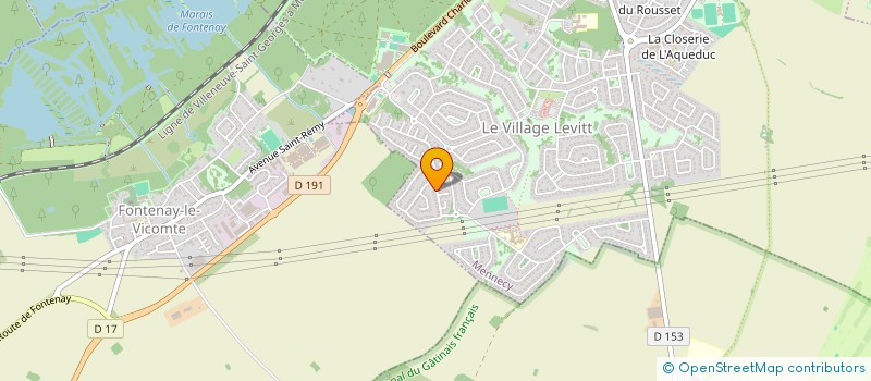 localisation de l'entreprise MONSIEUR FRANCOIS RENAULD à MENNECY