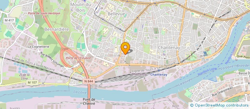 localisation de l'entreprise MONSIEUR FRANCOIS-RENE GAUTREAU à NANTES