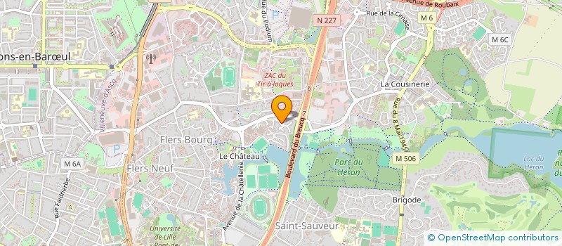 localisation de l'entreprise MONSIEUR FRANCOIS RENONCOURT à VILLENEUVE-D'ASCQ