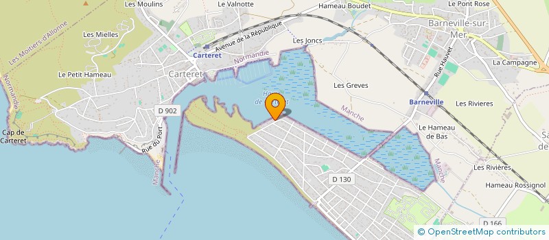 localisation de l'entreprise MONSIEUR FRANCOIS REQUIER  BARNEVILLE-CARTERET