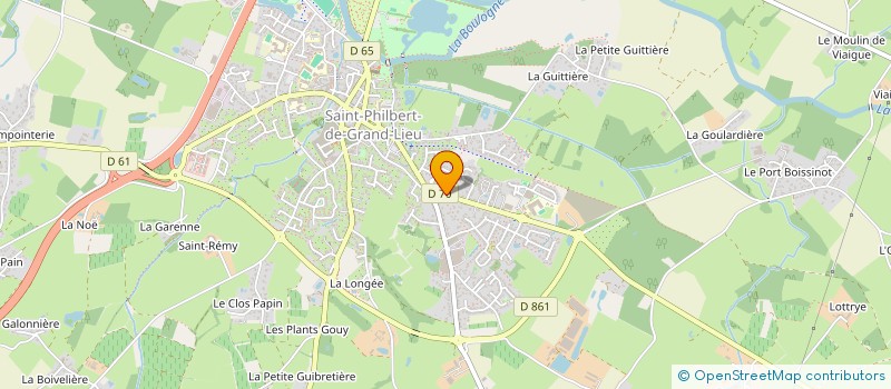 localisation de l'entreprise MONSIEUR FRANCOIS RETAILLEAU  SAINT-PHILBERT-DE-GRAND-LIEU