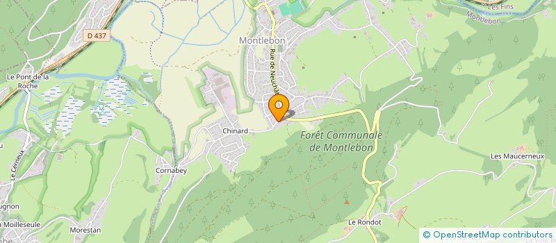 localisation de l'entreprise MONSIEUR FRANCOIS REUILLE à MONTLEBON