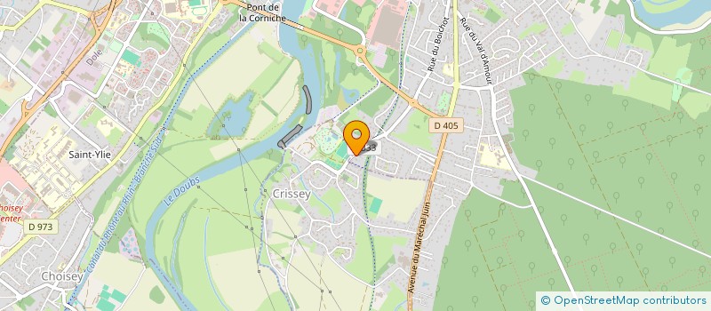 localisation de l'entreprise MONSIEUR FRANCOIS REVERCHON  DOLE