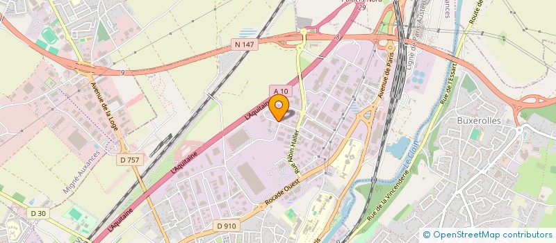 localisation de l'entreprise MONSIEUR FRANCOIS REYE  POITIERS