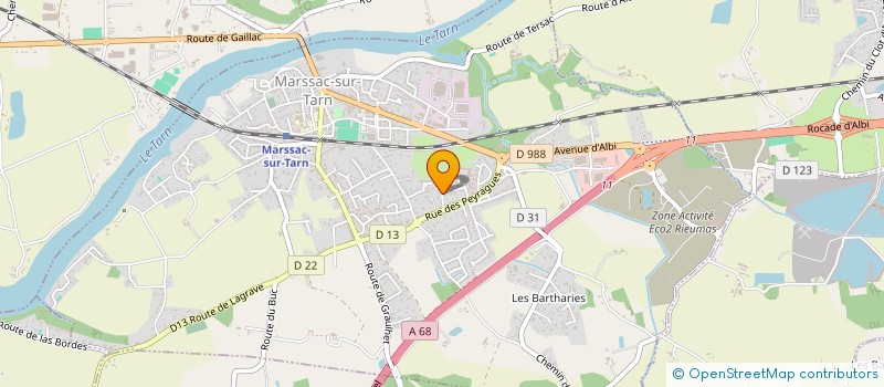 localisation de l'entreprise MONSIEUR FRANCOIS REYNES  MARSSAC-SUR-TARN