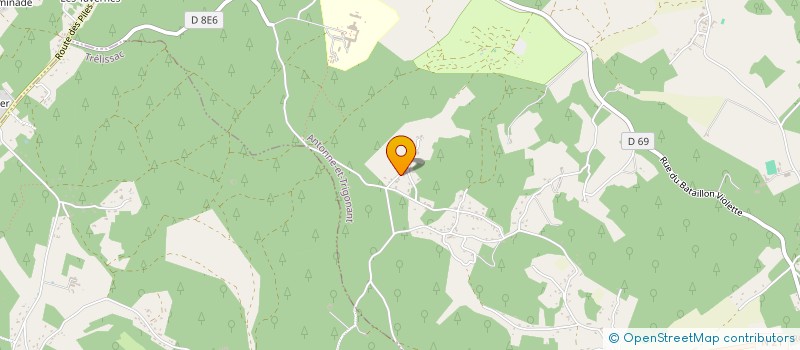 localisation de l'entreprise MONSIEUR FRANCOIS REYNET  ANTONNE-ET-TRIGONANT