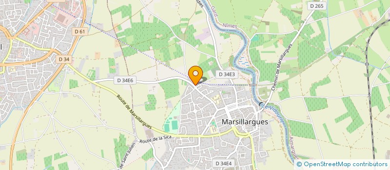 localisation de l'entreprise MONSIEUR FRANCOIS RICHARD à MARSILLARGUES
