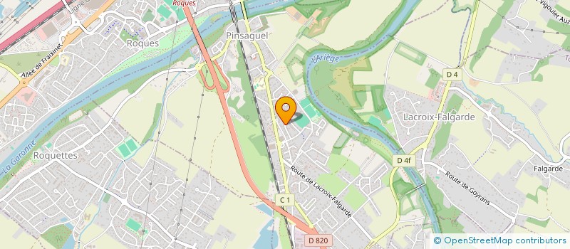 localisation de l'entreprise MONSIEUR FRANCOIS RICHARDSON  PINSAGUEL