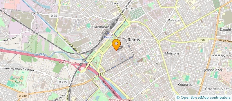 localisation de l'entreprise MONSIEUR FRANCOIS RICHET  REIMS