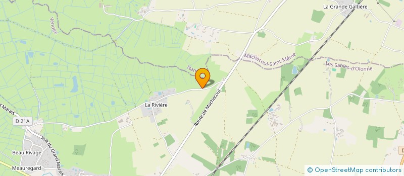 localisation de l'entreprise MONSIEUR FRANCOIS RICOT  BOIS-DE-CENE