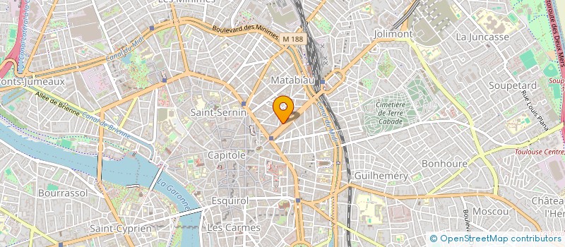 localisation de l'entreprise MONSIEUR FRANCOIS RIGAUD à TOULOUSE