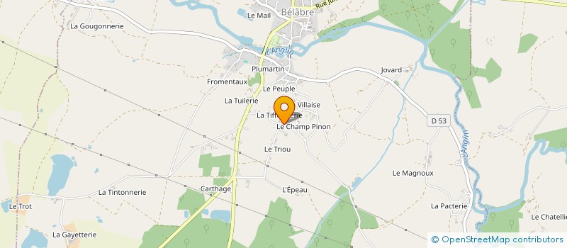 localisation de l'entreprise MONSIEUR FRANCOIS RIGAUD à PRISSAC