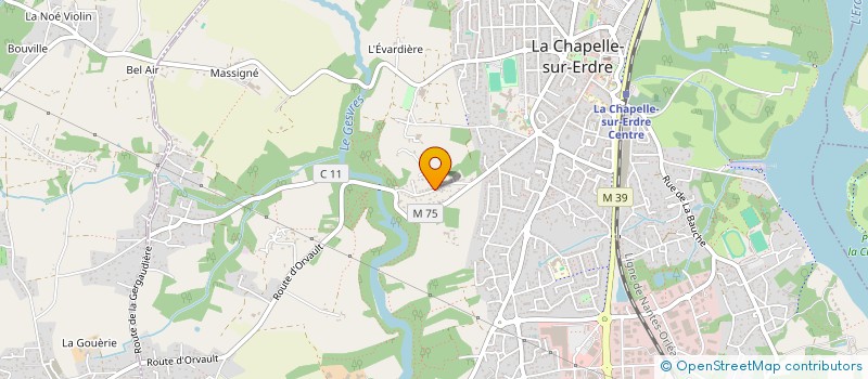 localisation de l'entreprise MONSIEUR FRANCOIS RINCE  CHAPELLE-SUR-ERDRE (LA)