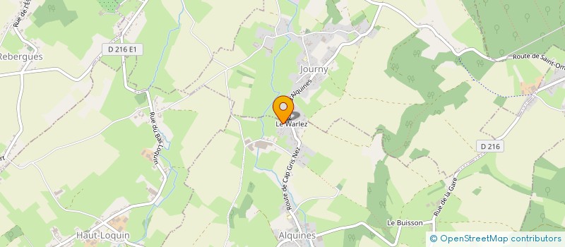 localisation de l'entreprise MONSIEUR FRANCOIS RINGOT  ALQUINES