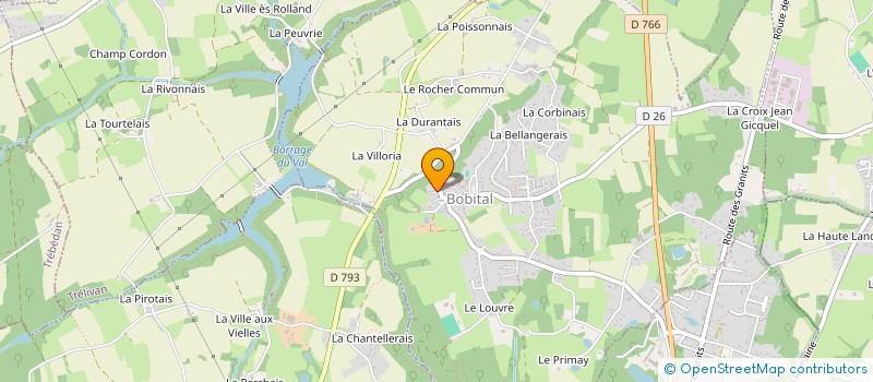 localisation de l'entreprise MONSIEUR FRANCOIS RIOT  BOBITAL