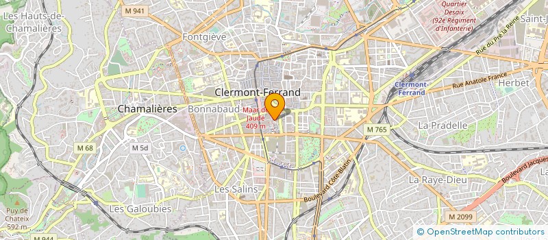 localisation de l'entreprise MONSIEUR FRANCOIS RIQUIER à CLERMONT-FERRAND