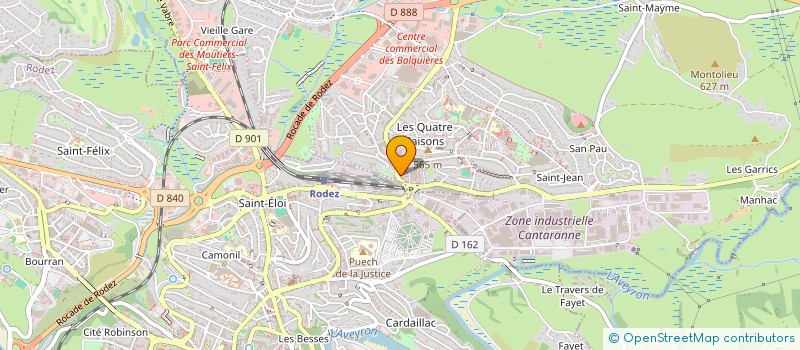 localisation de l'entreprise MONSIEUR FRANCOIS ROBERT à ONET-LE-CHATEAU