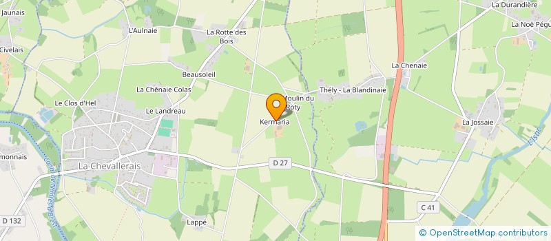 localisation de l'entreprise MONSIEUR FRANCOIS ROBERT à HERIC