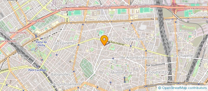 localisation de l'entreprise MONSIEUR FRANCOIS ROBIN  PARIS