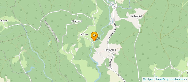 localisation de l'entreprise MONSIEUR FRANCOIS ROBIN  SAINT-GERMAIN-L HERM