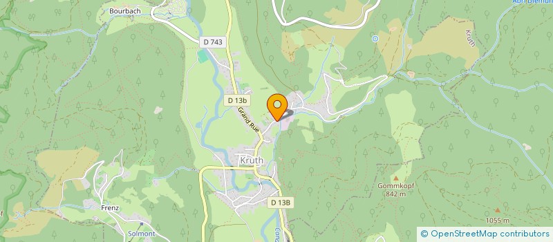 localisation de l'entreprise MONSIEUR FRANCOIS ROBIN  KRUTH