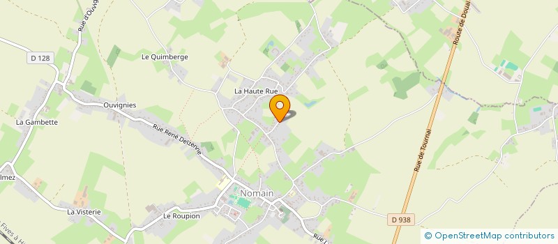 localisation de l'entreprise MONSIEUR FRANCOIS ROBINEAU  AUCHY-LEZ-ORCHIES