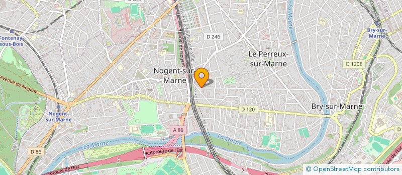 localisation de l'entreprise MONSIEUR FRANCOIS ROBLOT  LE PERREUX-SUR-MARNE