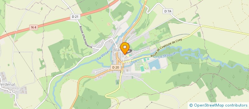 localisation de l'entreprise MONSIEUR FRANCOIS ROCH à BLAMONT