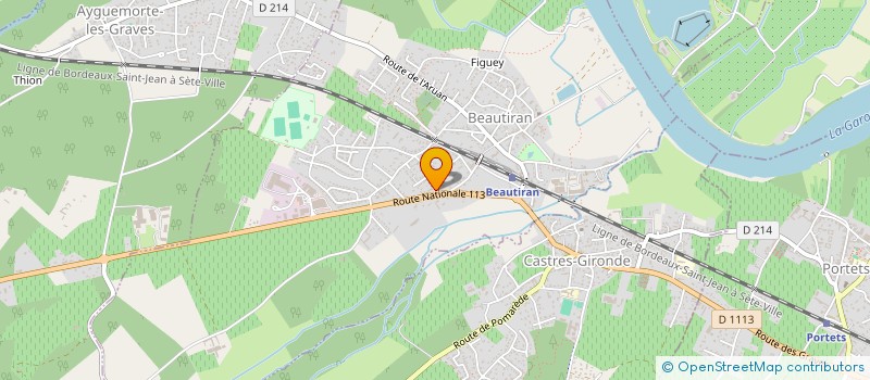 localisation de l'entreprise MONSIEUR FRANCOIS ROCH  BEAUTIRAN