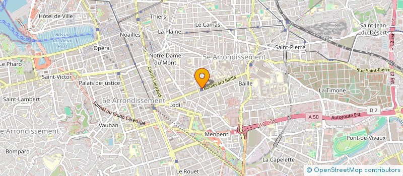 localisation de l'entreprise MONSIEUR FRANCOIS ROCHAIS  MARSEILLE