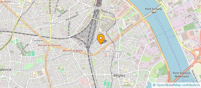 localisation de l'entreprise MONSIEUR FRANCOIS ROCHET  BORDEAUX