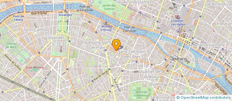 localisation de l'entreprise MONSIEUR FRANCOIS RODA GIL NUMA  PARIS