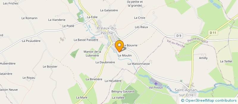 localisation de l'entreprise MONSIEUR FRANCOIS ROEMER à PERCHE-EN-NOCE