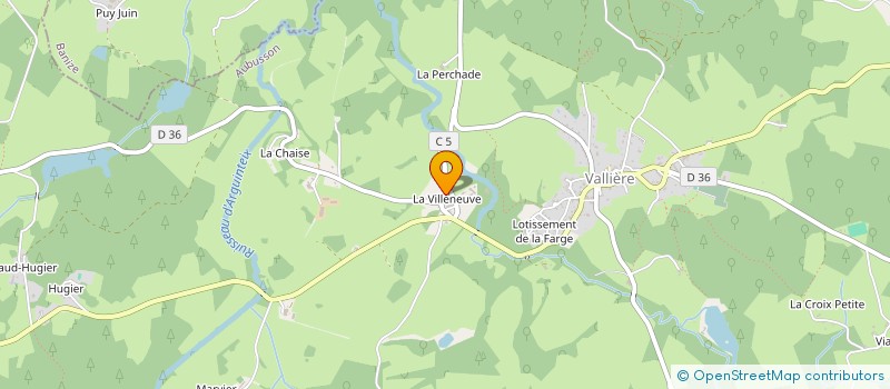 localisation de l'entreprise MONSIEUR FRANCOIS ROGER BESLOU  VALLIERE