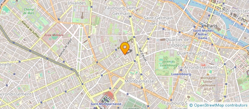 localisation de l'entreprise MONSIEUR FRANCOIS ROLLAND  PARIS