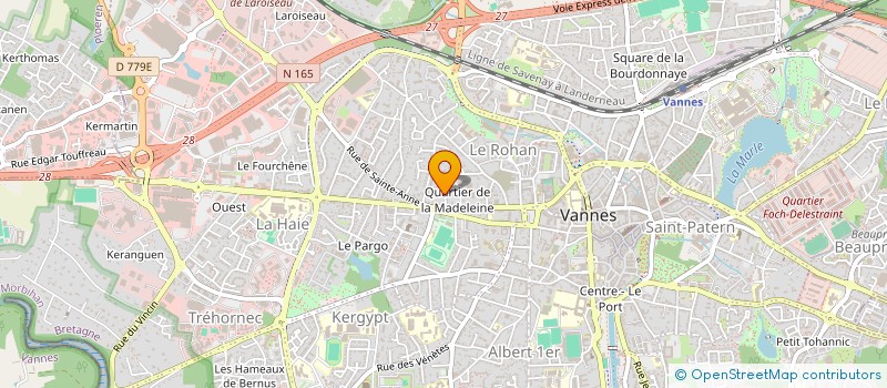 localisation de l'entreprise MONSIEUR FRANCOIS ROLLAND à VANNES