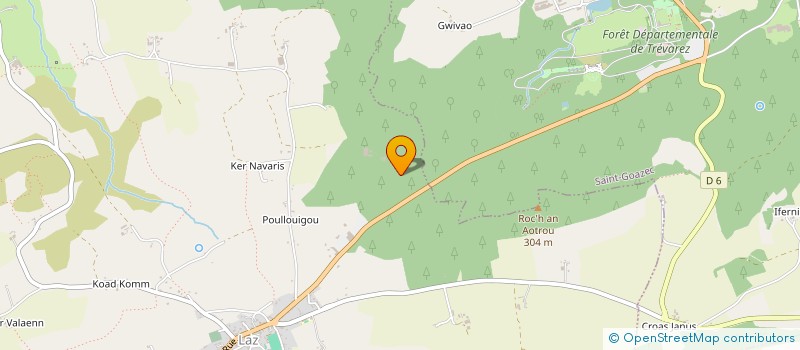 localisation de l'entreprise MONSIEUR FRANCOIS ROLLAND  LAZ