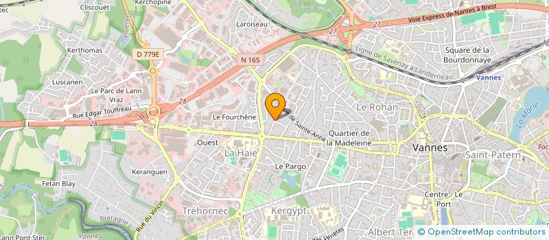 localisation de l'entreprise MONSIEUR FRANCOIS ROLLAND à VANNES