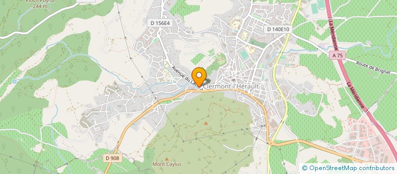 localisation de l'entreprise MONSIEUR FRANCOIS ROMAN  CLERMONT-L'HERAULT