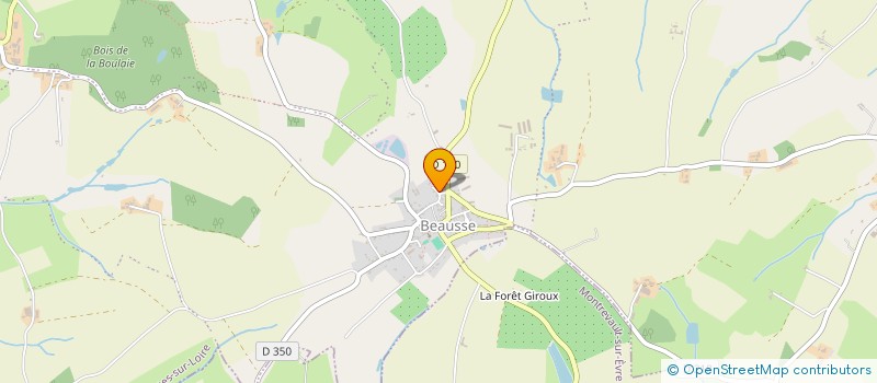 localisation de l'entreprise MONSIEUR FRANCOIS ROMAN  MAUGES-SUR-LOIRE