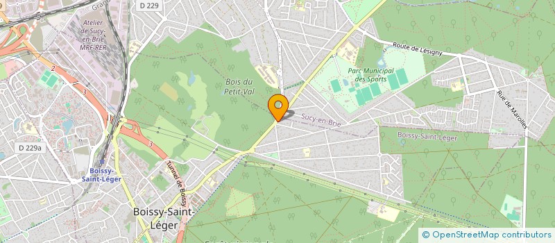 localisation de l'entreprise MONSIEUR FRANCOIS ROMEO à BOISSY ST LEGER
