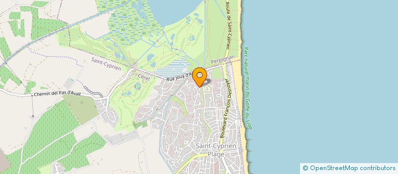 localisation de l'entreprise MONSIEUR FRANCOIS ROMERO  SAINT-CYPRIEN