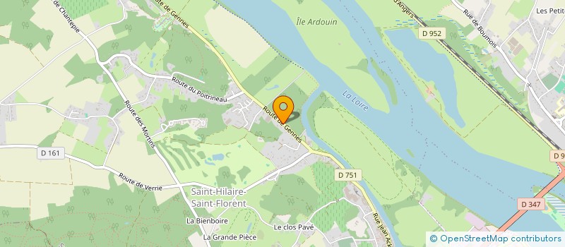 localisation de l'entreprise MONSIEUR FRANCOIS ROMERO  SAUMUR