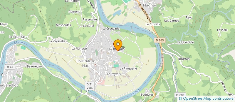 localisation de l'entreprise MONSIEUR FRANCOIS ROMIGUIERE  ALMONT-LES-JUNIES