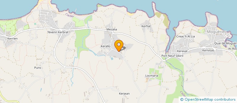 localisation de l'entreprise MONSIEUR FRANCOIS ROSEC à CLEDER