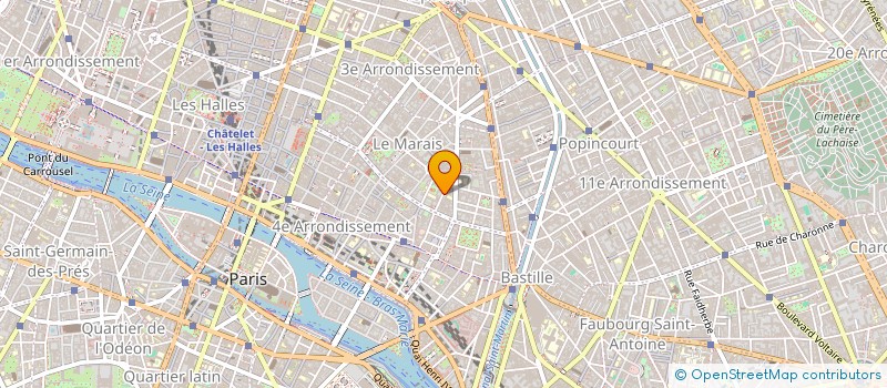 localisation de l'entreprise MONSIEUR FRANCOIS ROSSAND  PARIS