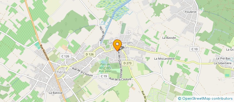 localisation de l'entreprise MONSIEUR FRANCOIS ROUDIER  SAINT-GEORGES-D'OLERON