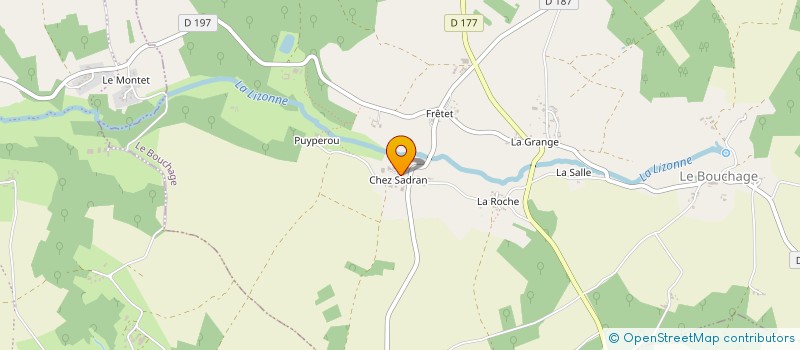 localisation de l'entreprise MONSIEUR FRANCOIS ROUFFAUD à LE BOUCHAGE