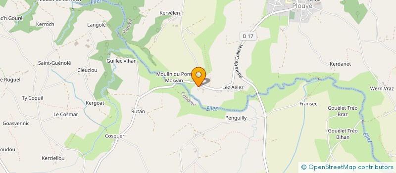 localisation de l'entreprise MONSIEUR FRANCOIS ROUJON à PLOUYE